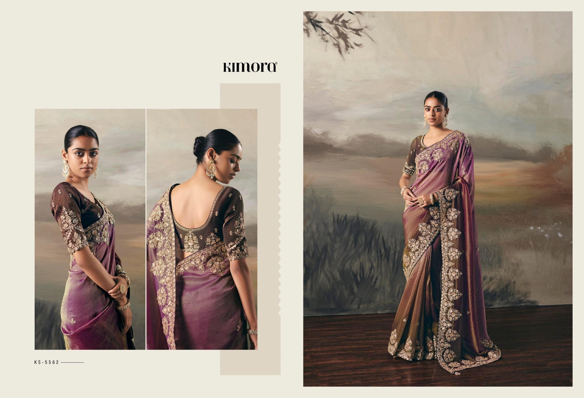 Ks-5562 Silsila Kimora Premium Sarees