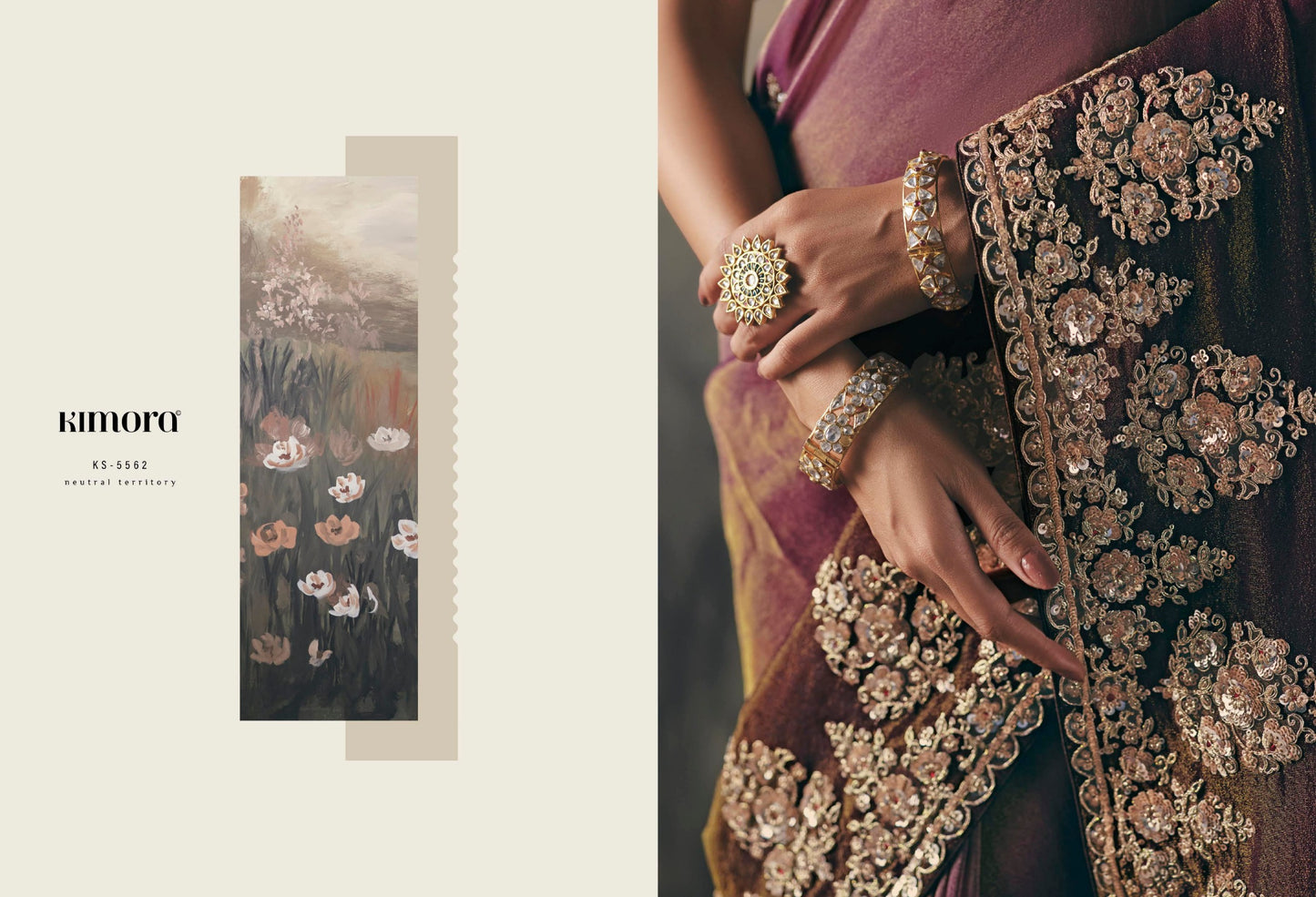 Ks-5562 Silsila Kimora Premium Sarees