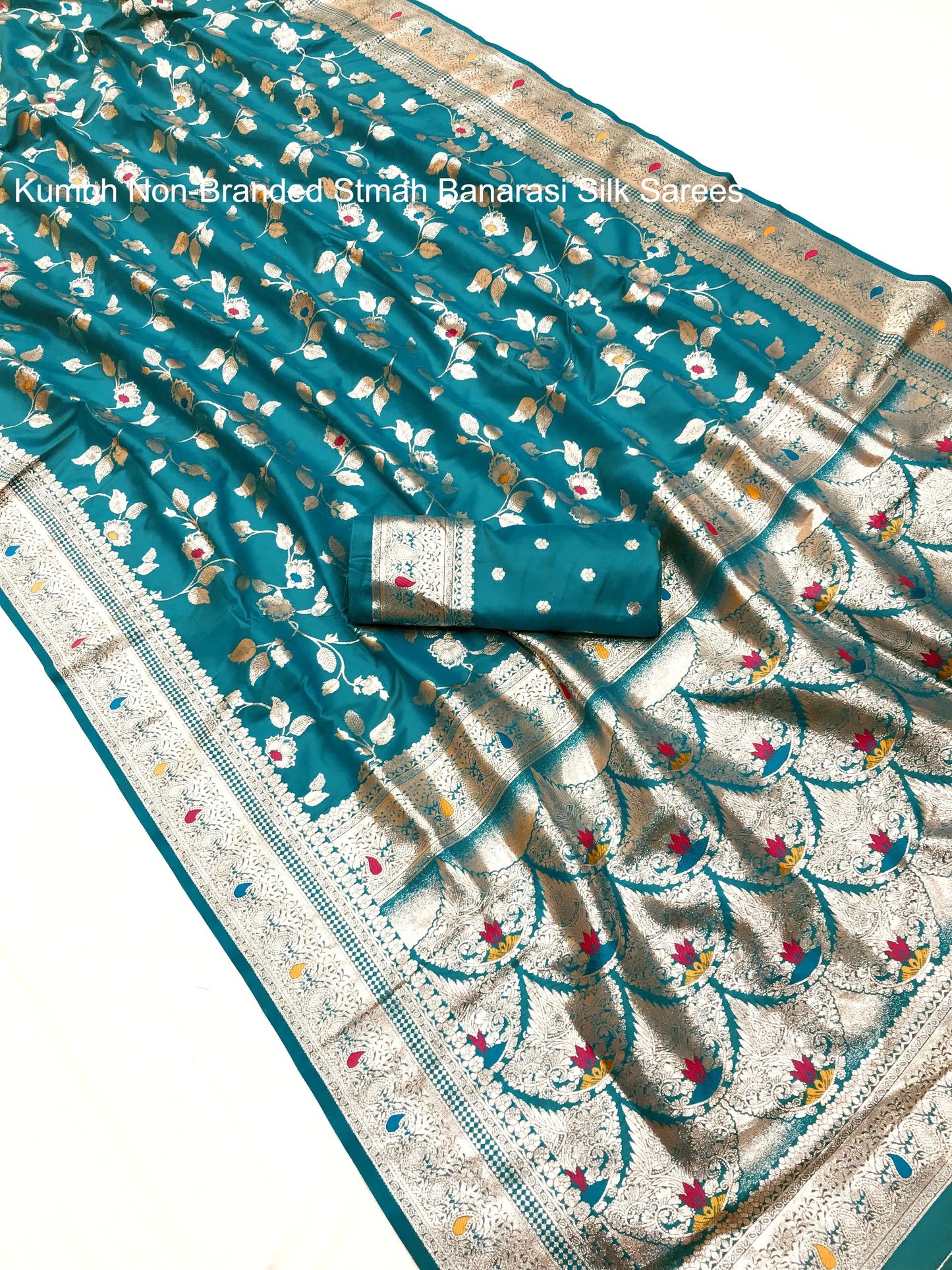 Kumbh Non-Branded Stmah Banarasi Silk Sarees