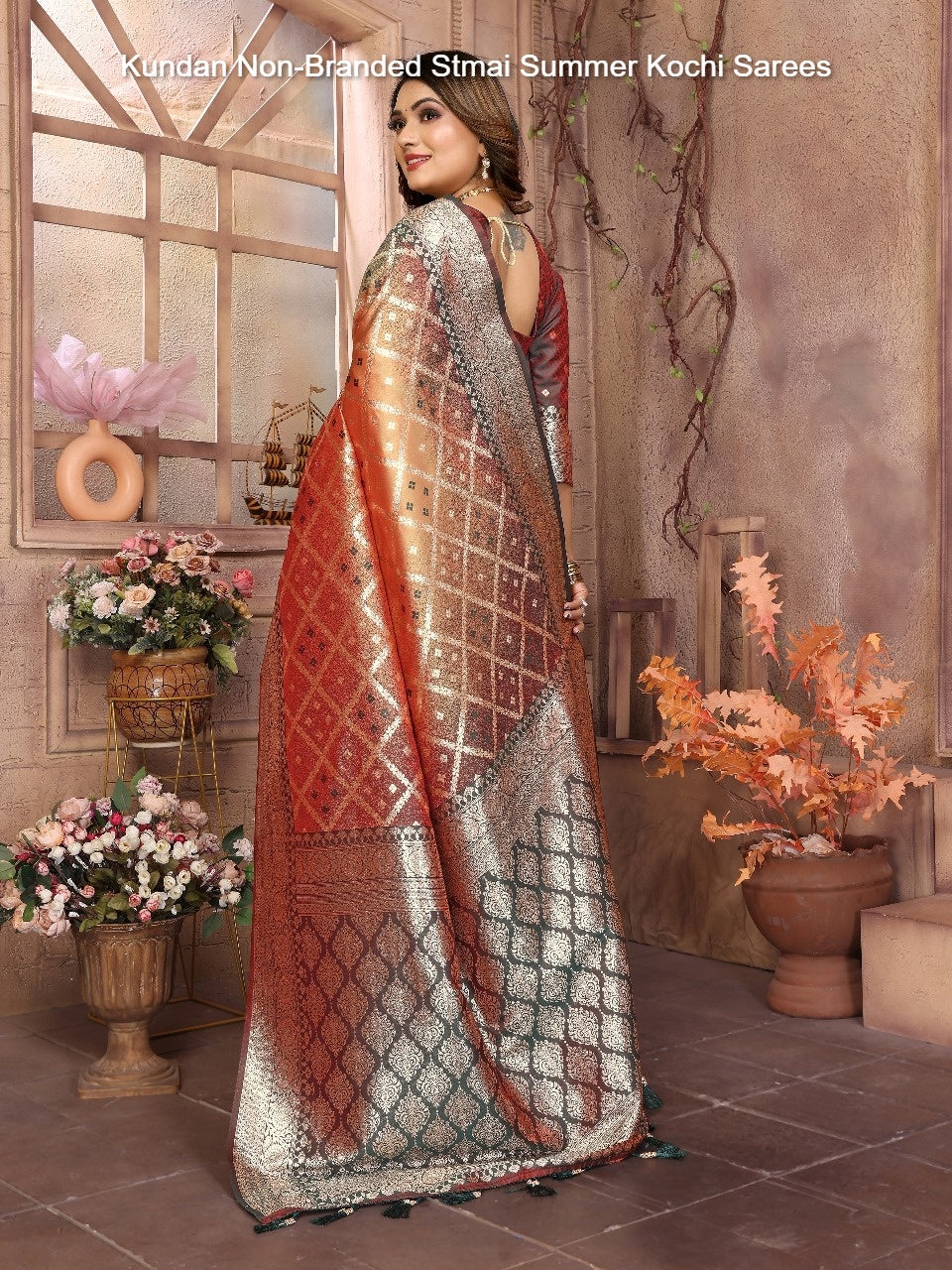 Kundan Non-Branded Stmai Summer Kochi Sarees