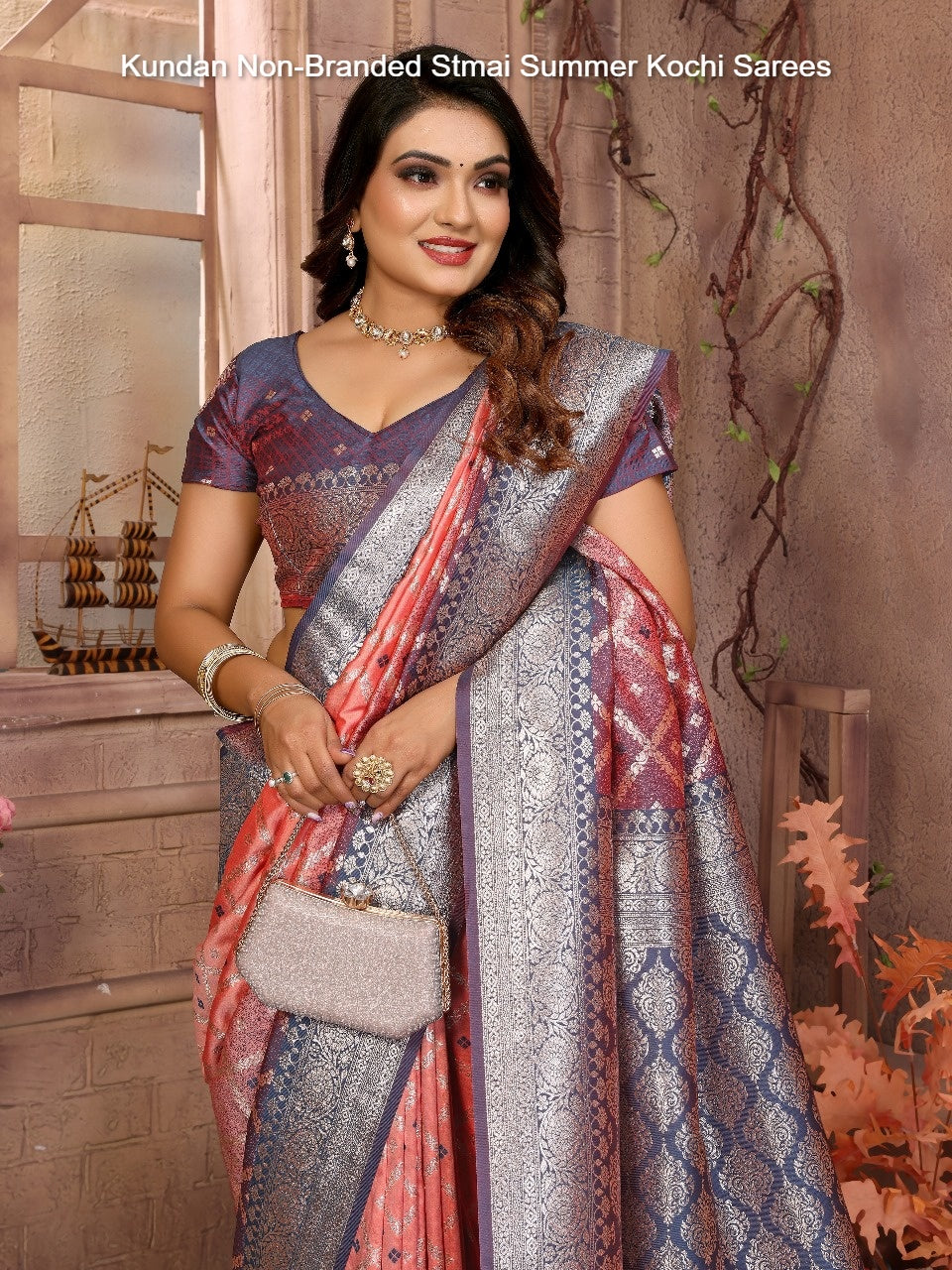 Kundan Non-Branded Stmai Summer Kochi Sarees