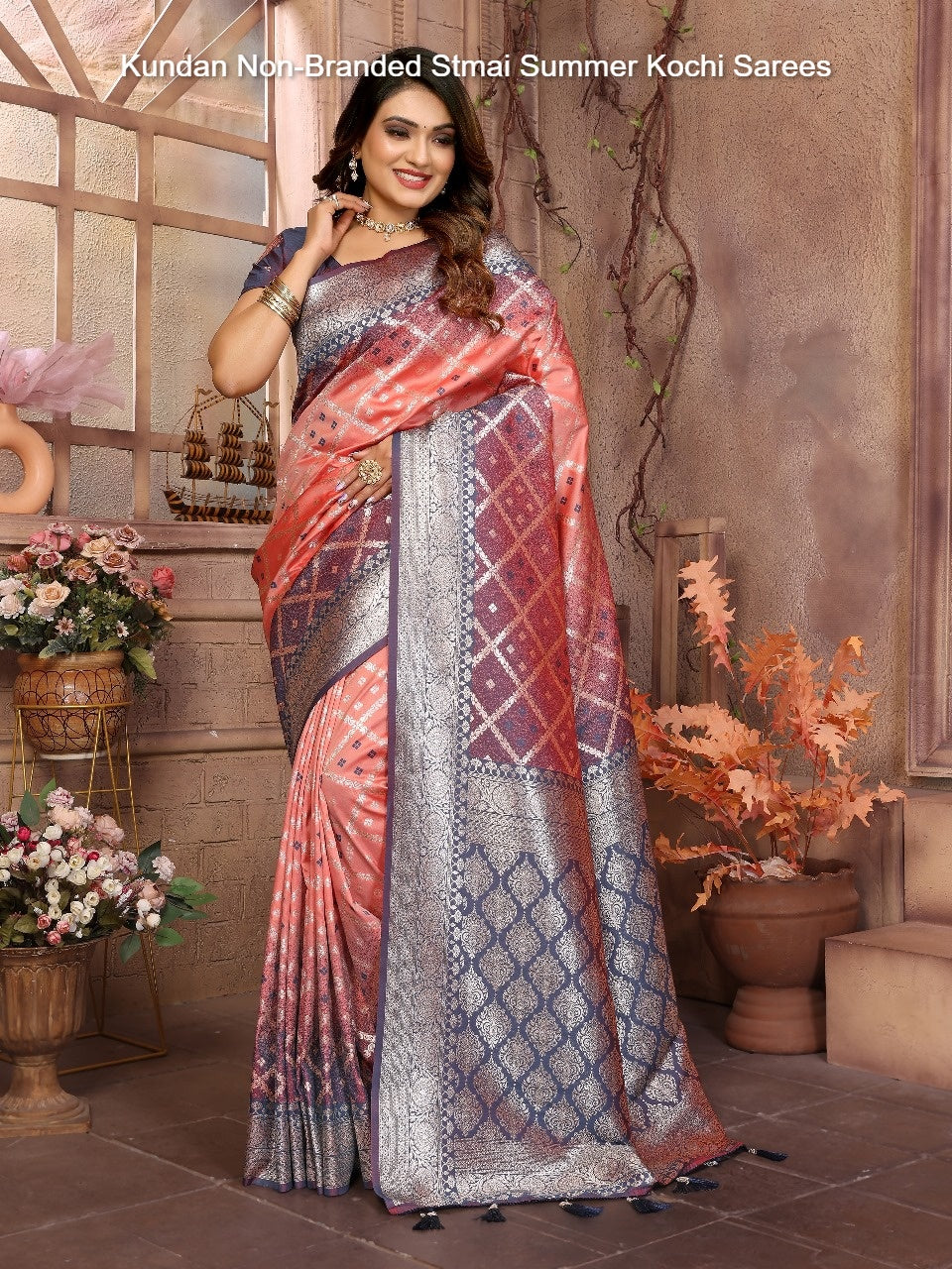 Kundan Non-Branded Stmai Summer Kochi Sarees