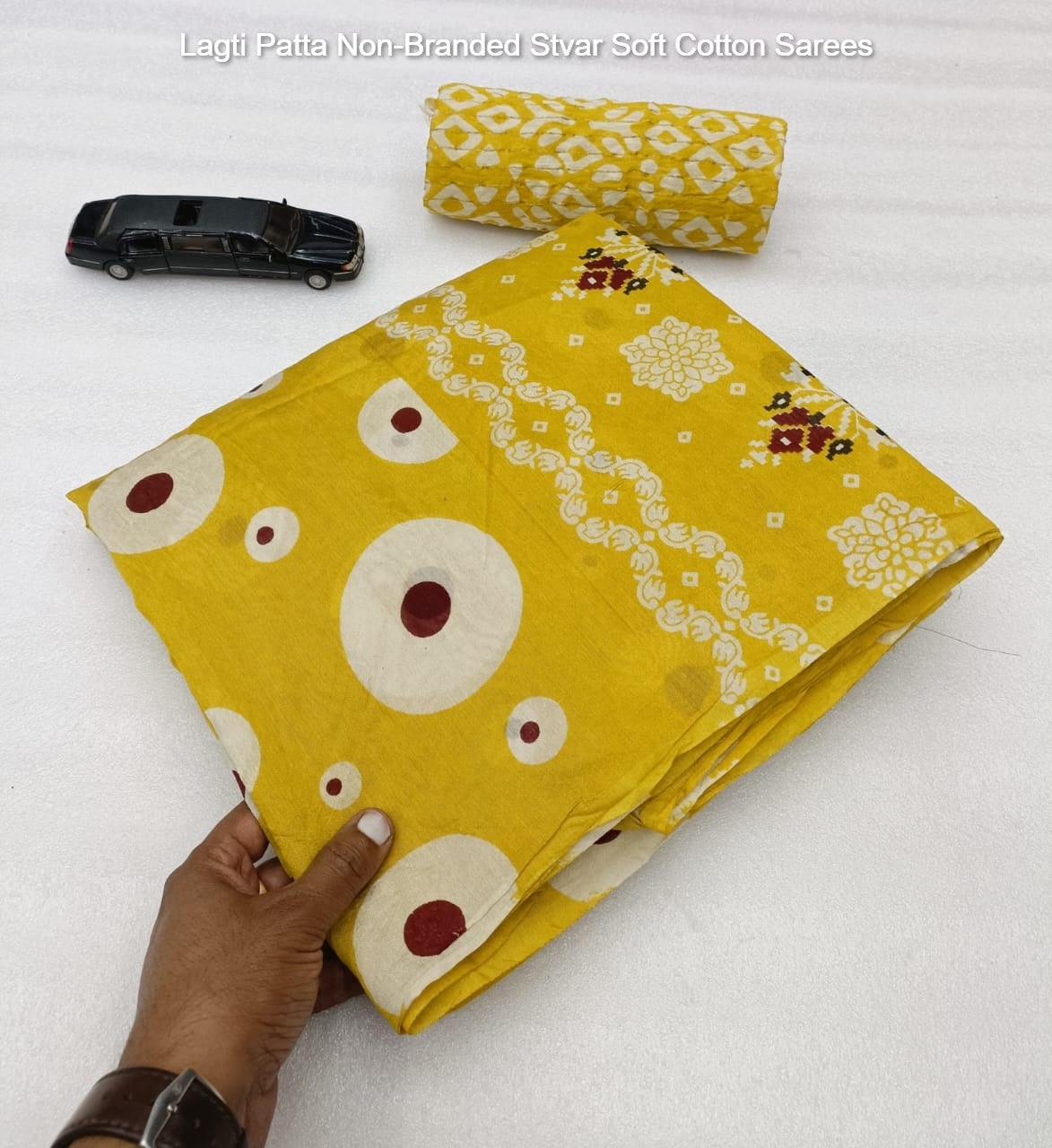 Lagti Patta Non-Branded Stvar Soft Cotton Sarees