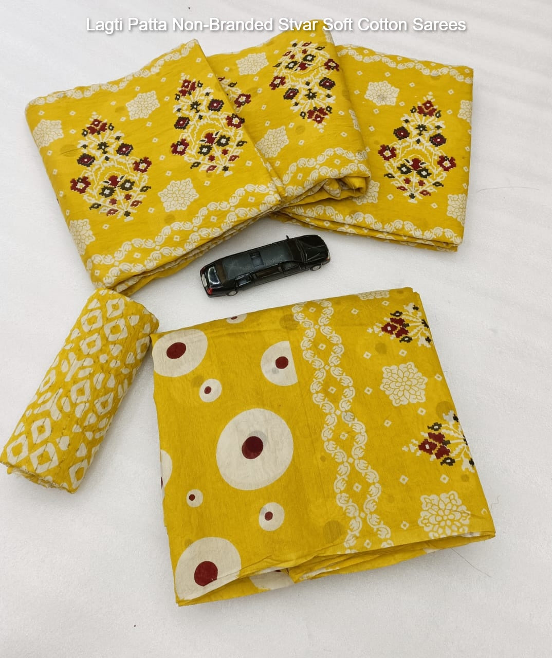 Lagti Patta Non-Branded Stvar Soft Cotton Sarees