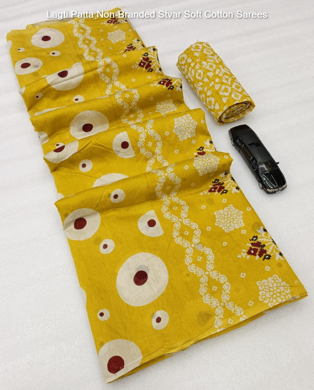 Lagti Patta Non-Branded Stvar Soft Cotton Sarees