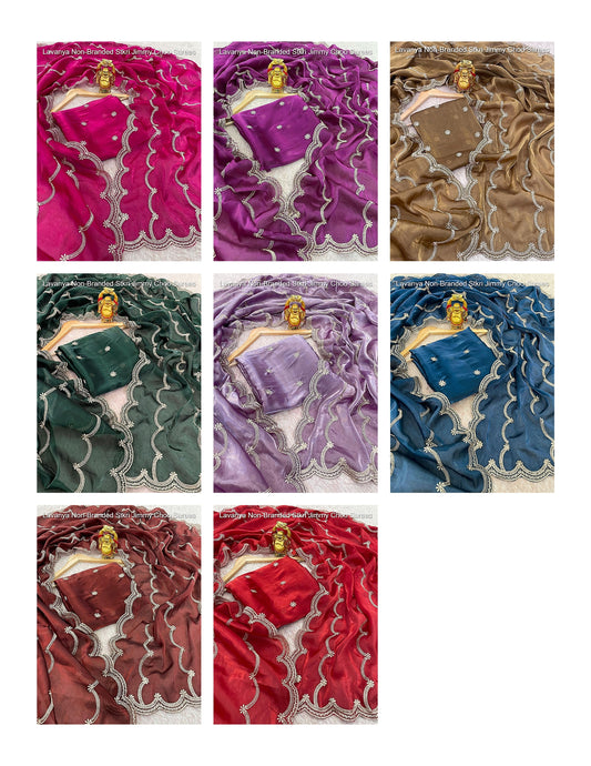 Lavanya Non-Branded Stkri Jimmy Choo Sarees