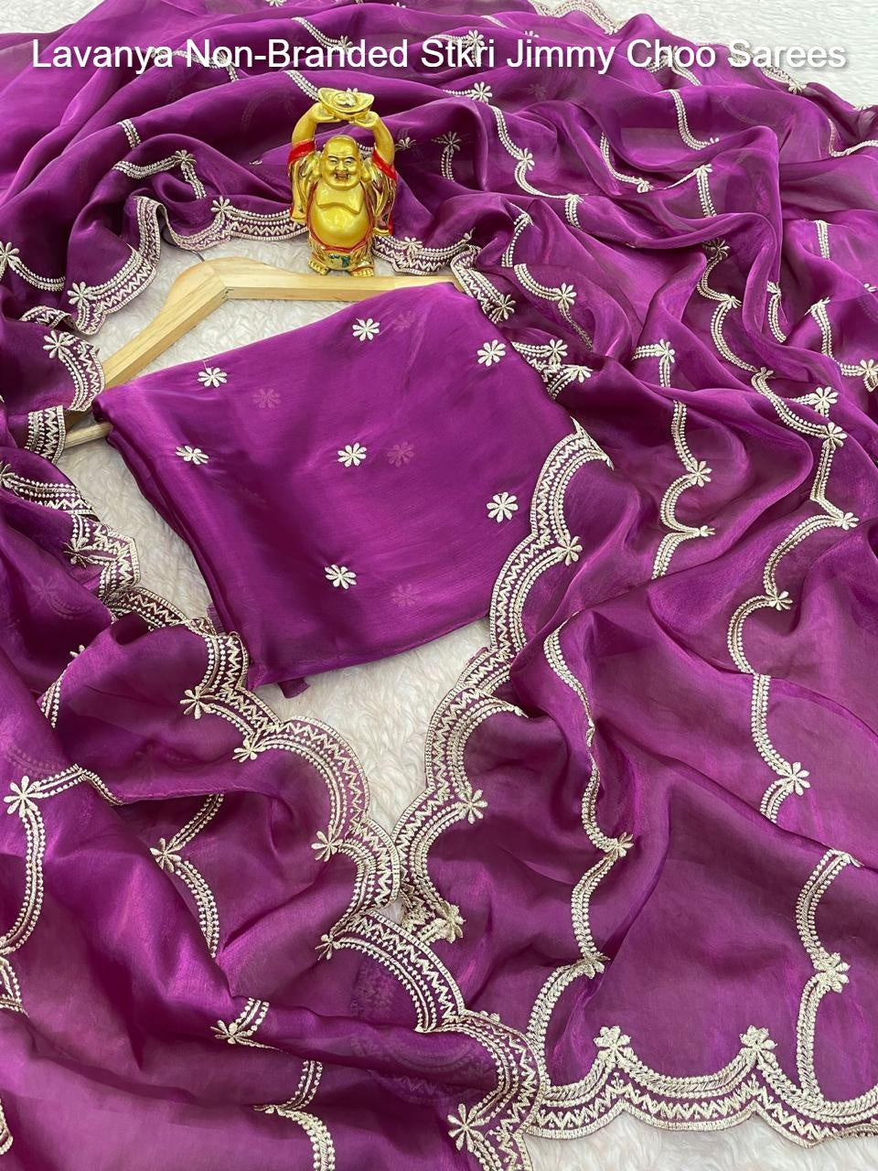 Lavanya Non-Branded Stkri Jimmy Choo Sarees