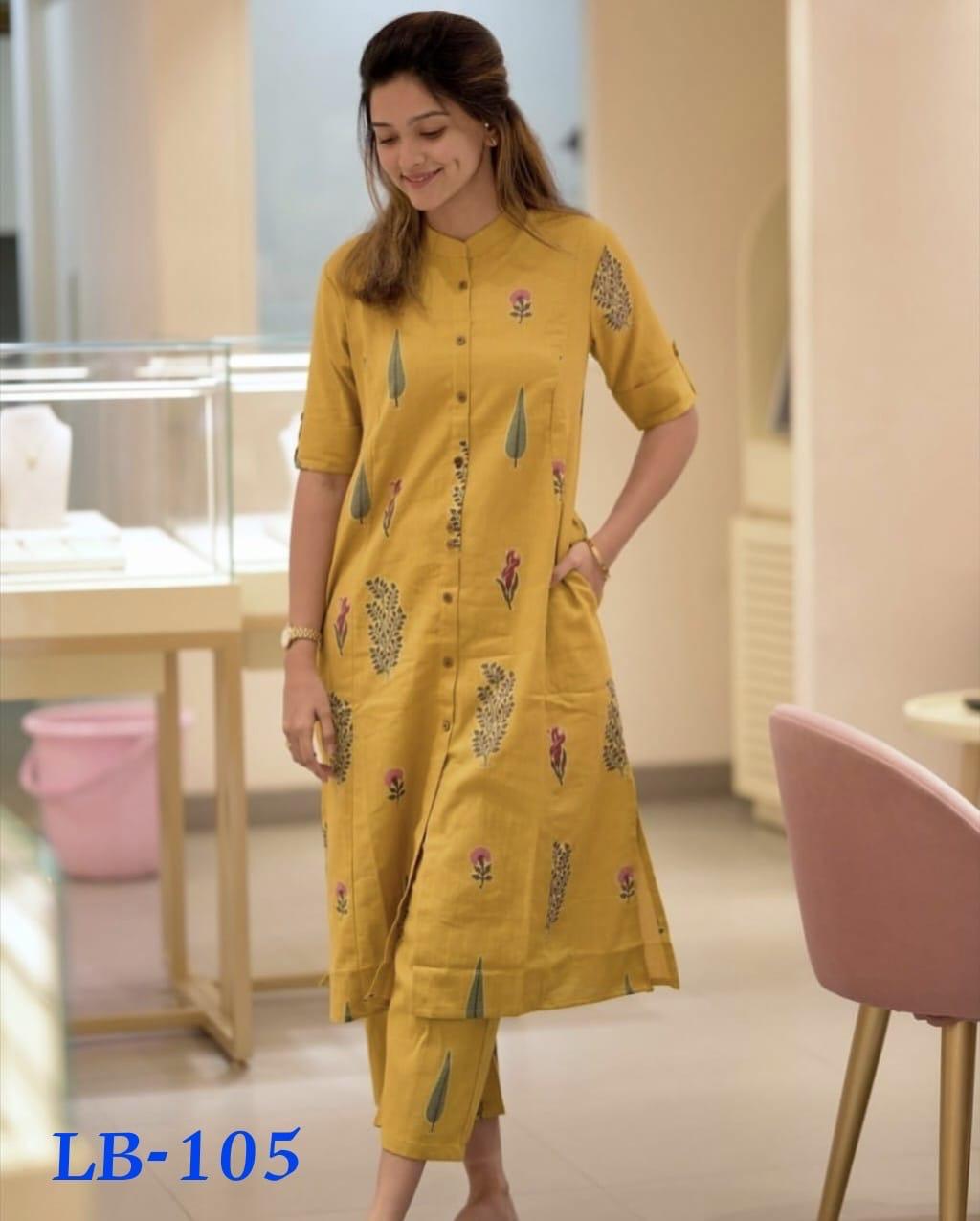 Lb 105 Kuddi Vol 02 Salas Reyon Co Ord Set