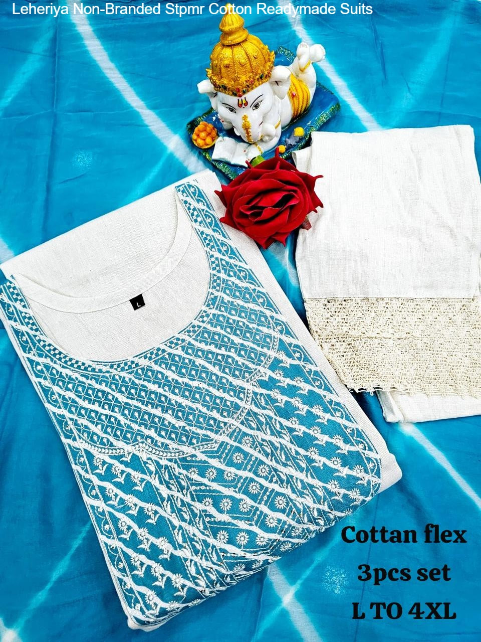 Leheriya Non-Branded Stpmr Cotton Readymade Suits