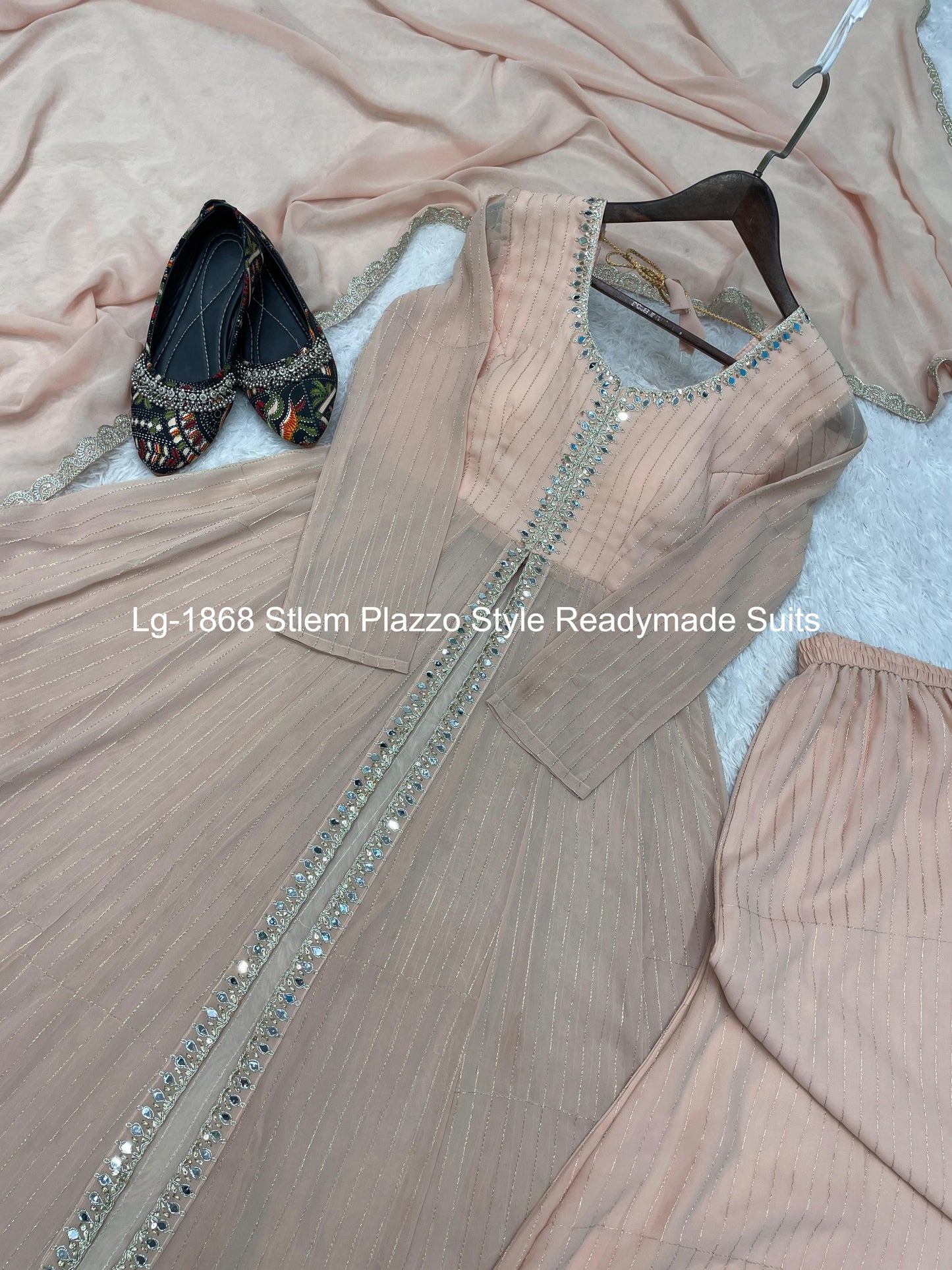 Lg-1868 Stlem Plazzo Style Readymade Suits