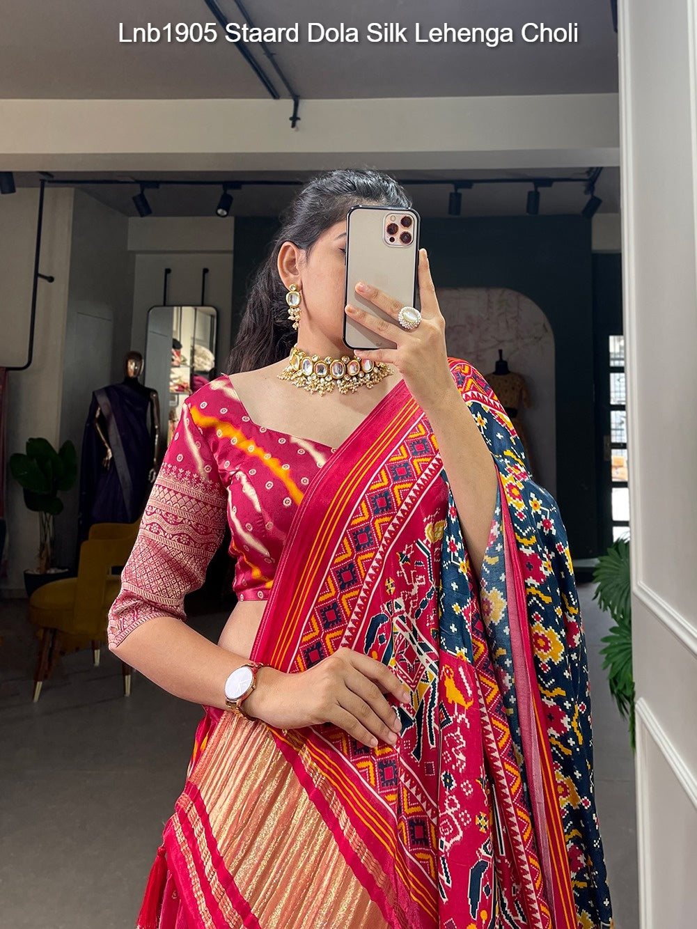 Lnb1905 Staard Dola Silk Lehenga Choli