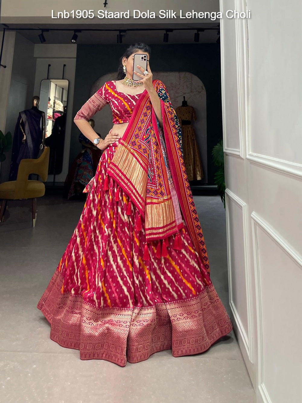 Lnb1905 Staard Dola Silk Lehenga Choli