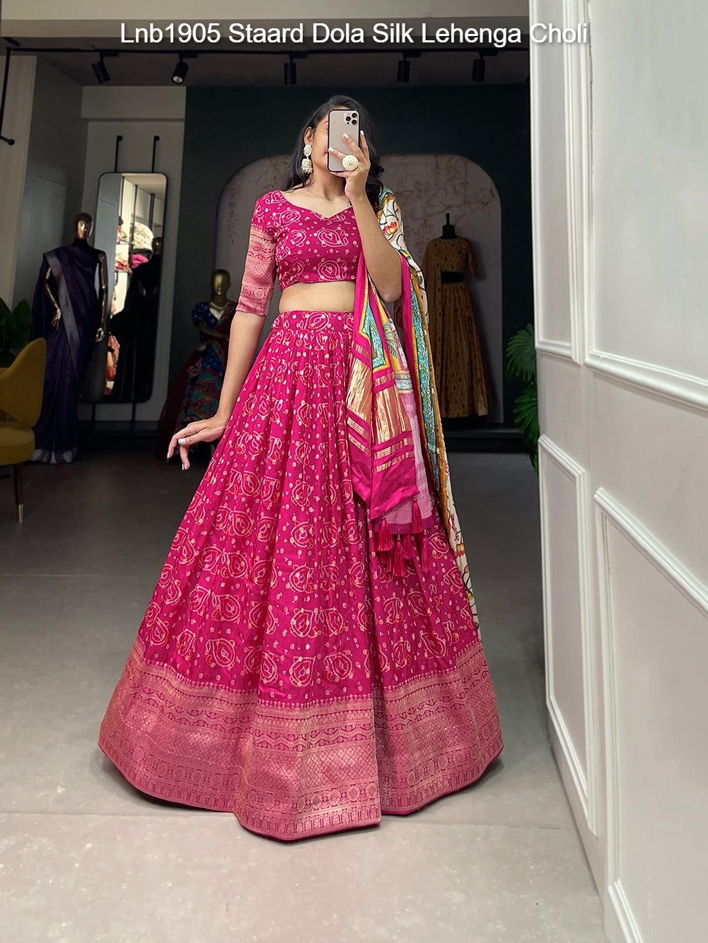 Lnb1905 Staard Dola Silk Lehenga Choli