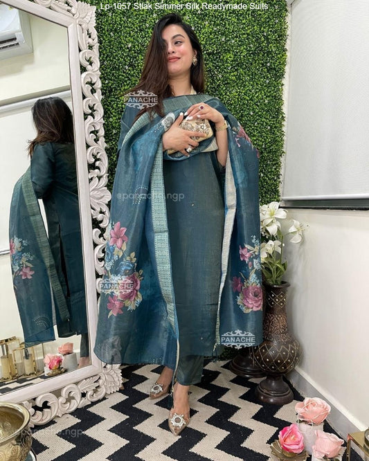 Lp-1057 Stlak Simmer Silk Readymade Suits