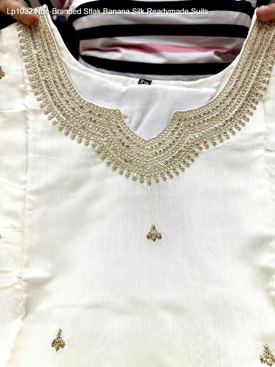 Lp1032 Non-Branded Stlak Banana Silk Readymade Suits