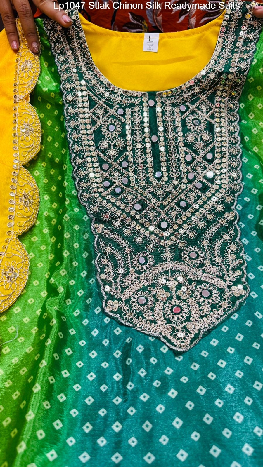 Lp1047 Stlak Chinon Silk Readymade Suits