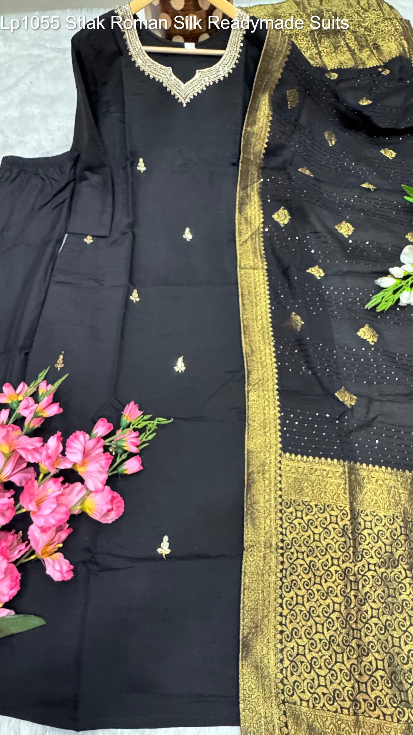 Lp1055 Stlak Roman Silk Readymade Suits