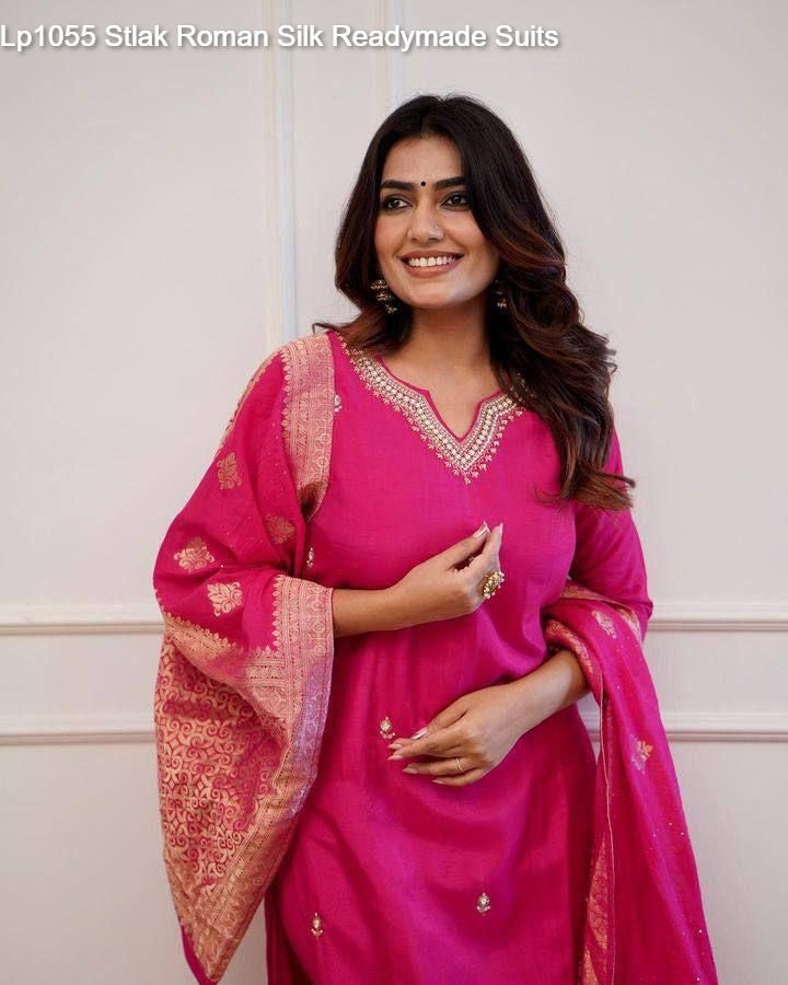 Lp1055 Stlak Roman Silk Readymade Suits