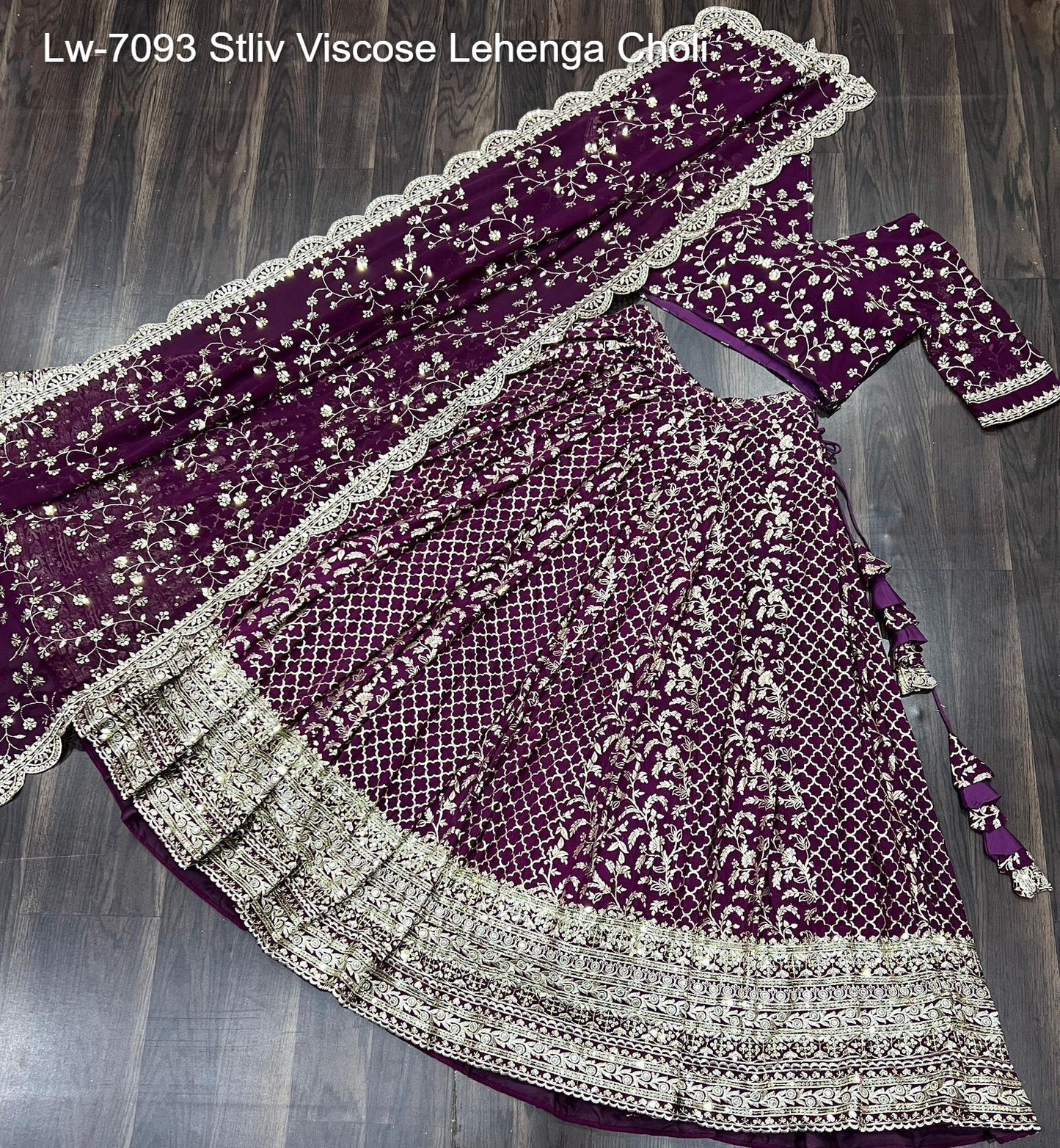 Lw-7093 Stliv Viscose Lehenga Choli