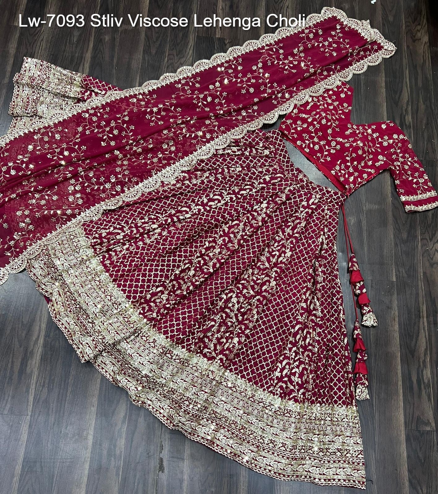 Lw-7093 Stliv Viscose Lehenga Choli