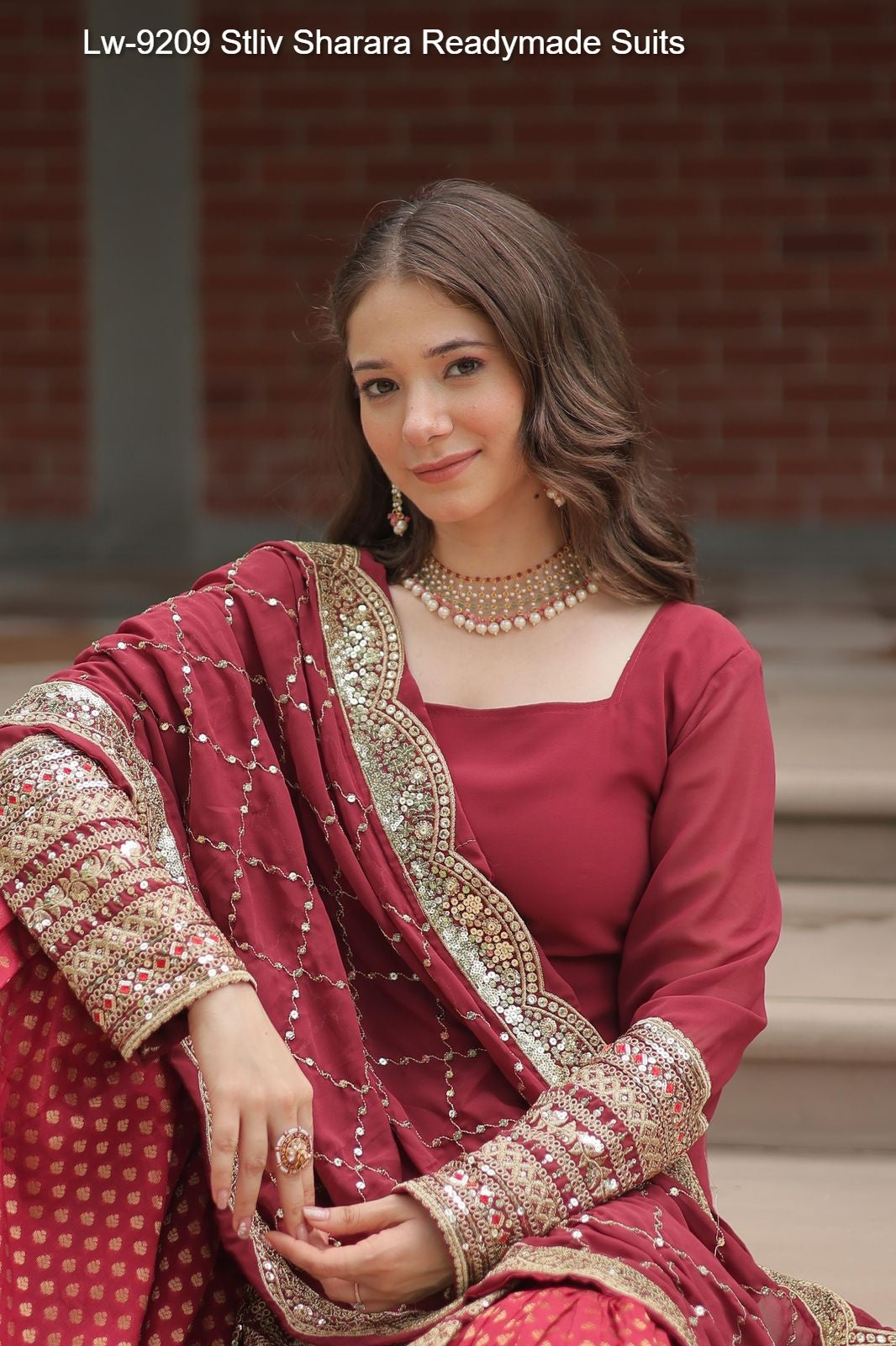 Lw-9209 Stliv Sharara Readymade Suits