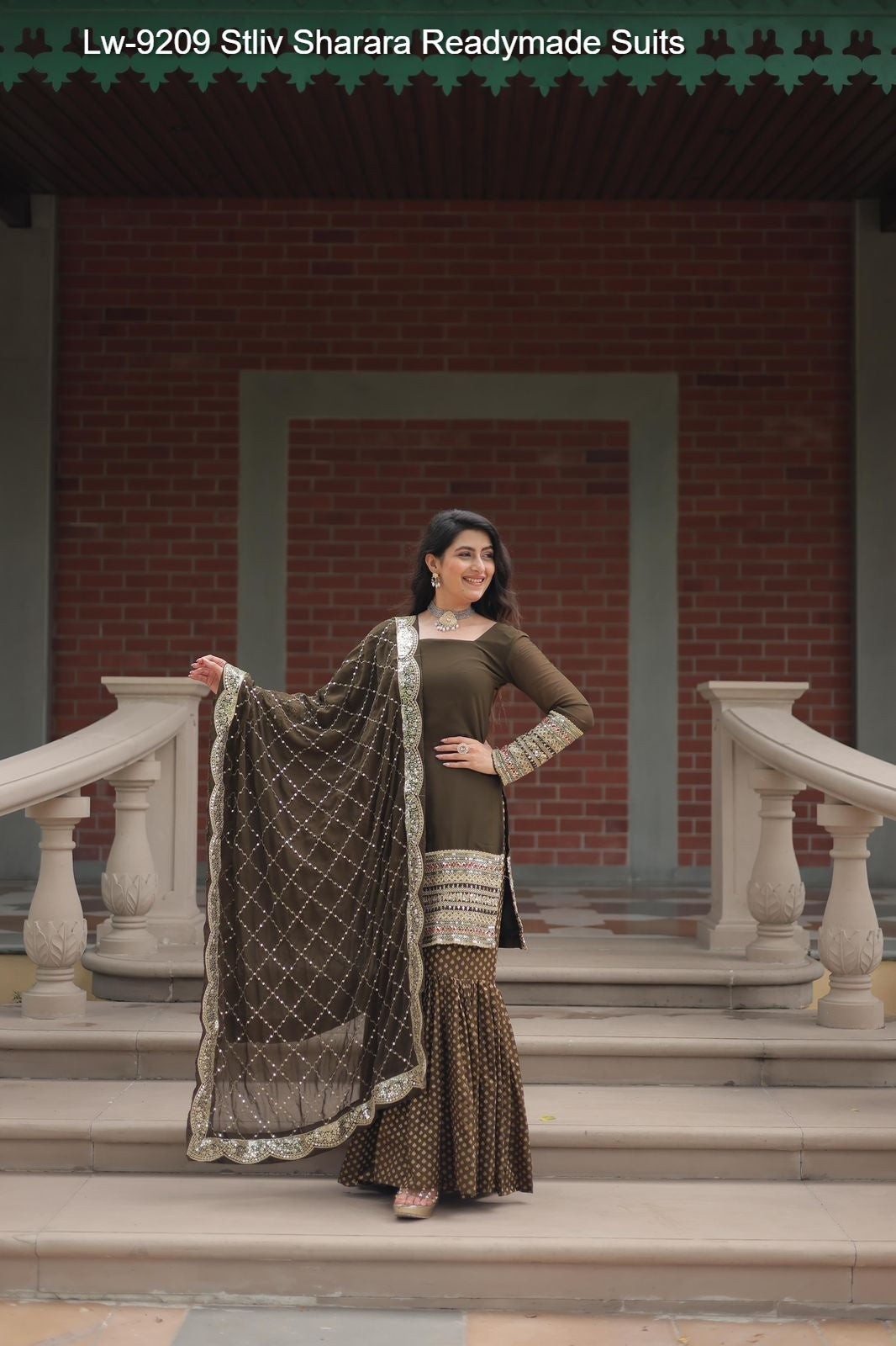Lw-9209 Stliv Sharara Readymade Suits