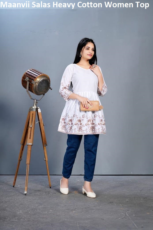 Maanvii Salas Heavy Cotton Women Top