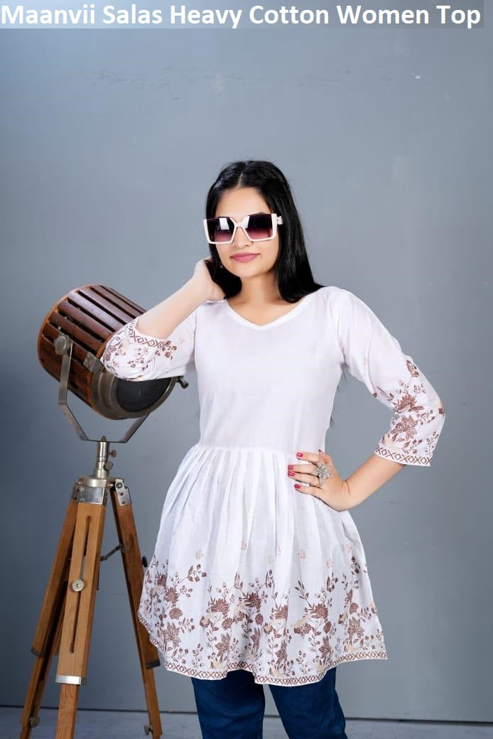 Maanvii Salas Heavy Cotton Women Top