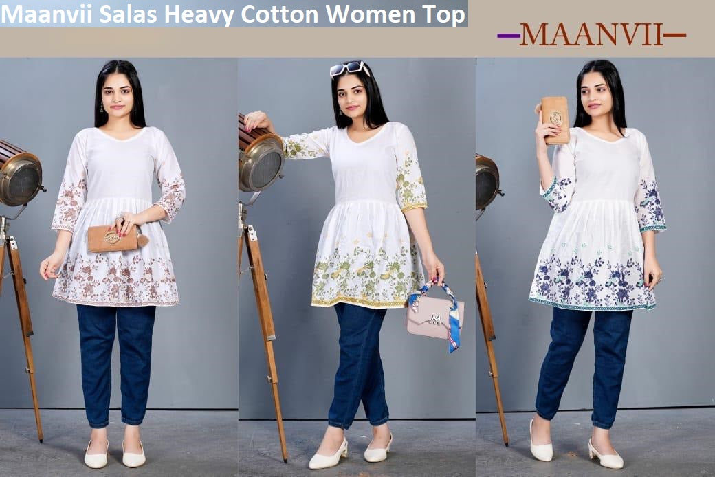 Maanvii Salas Heavy Cotton Women Top