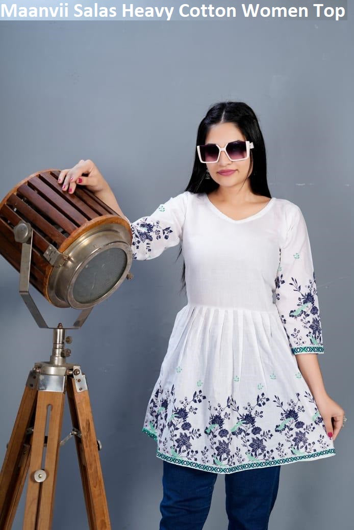 Maanvii Salas Heavy Cotton Women Top