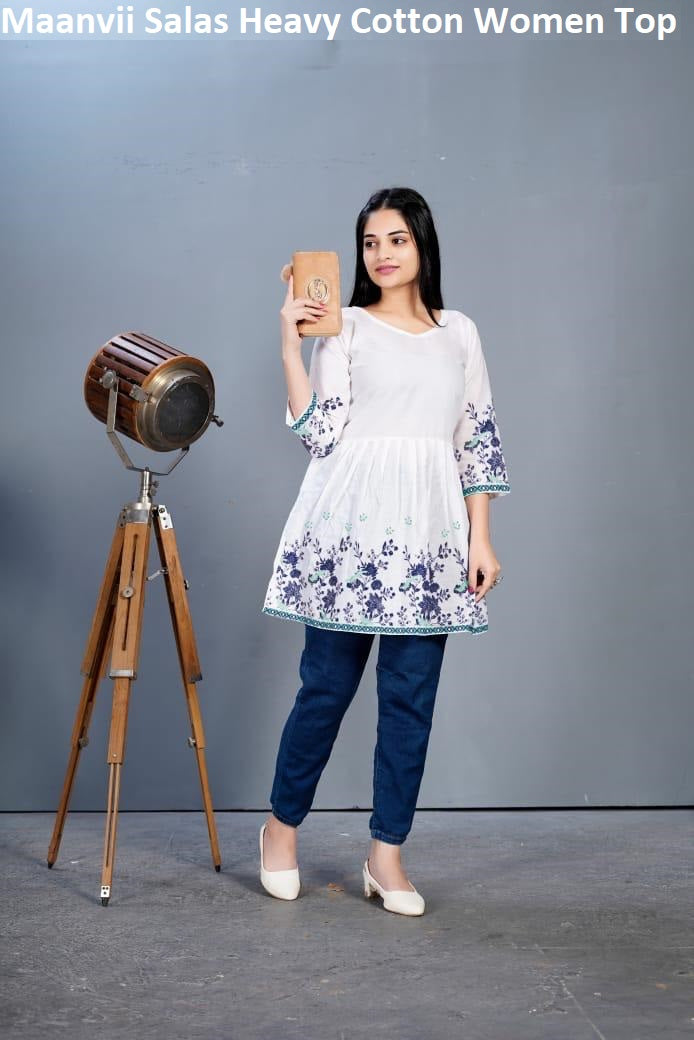 Maanvii Salas Heavy Cotton Women Top