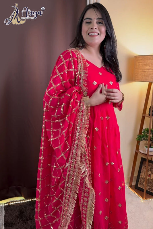 Madhavi Gown Arya Georgette Readymade Suits