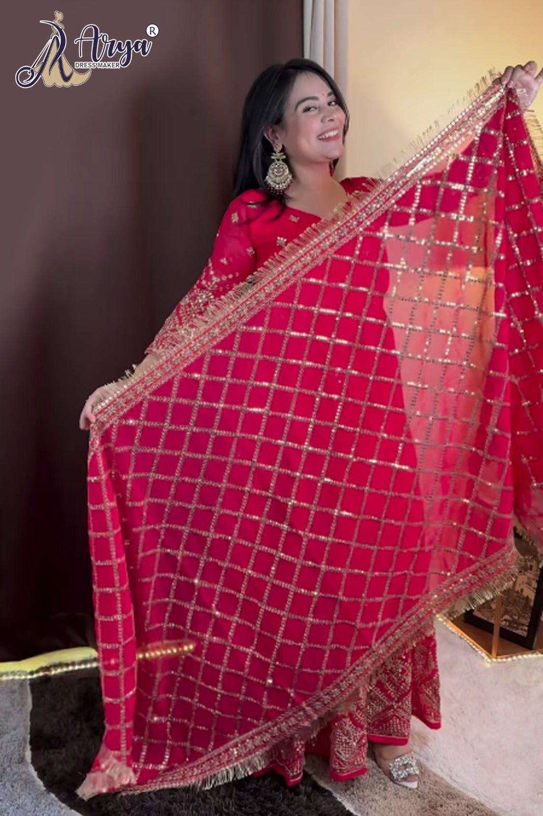 Madhavi Gown Arya Georgette Readymade Suits