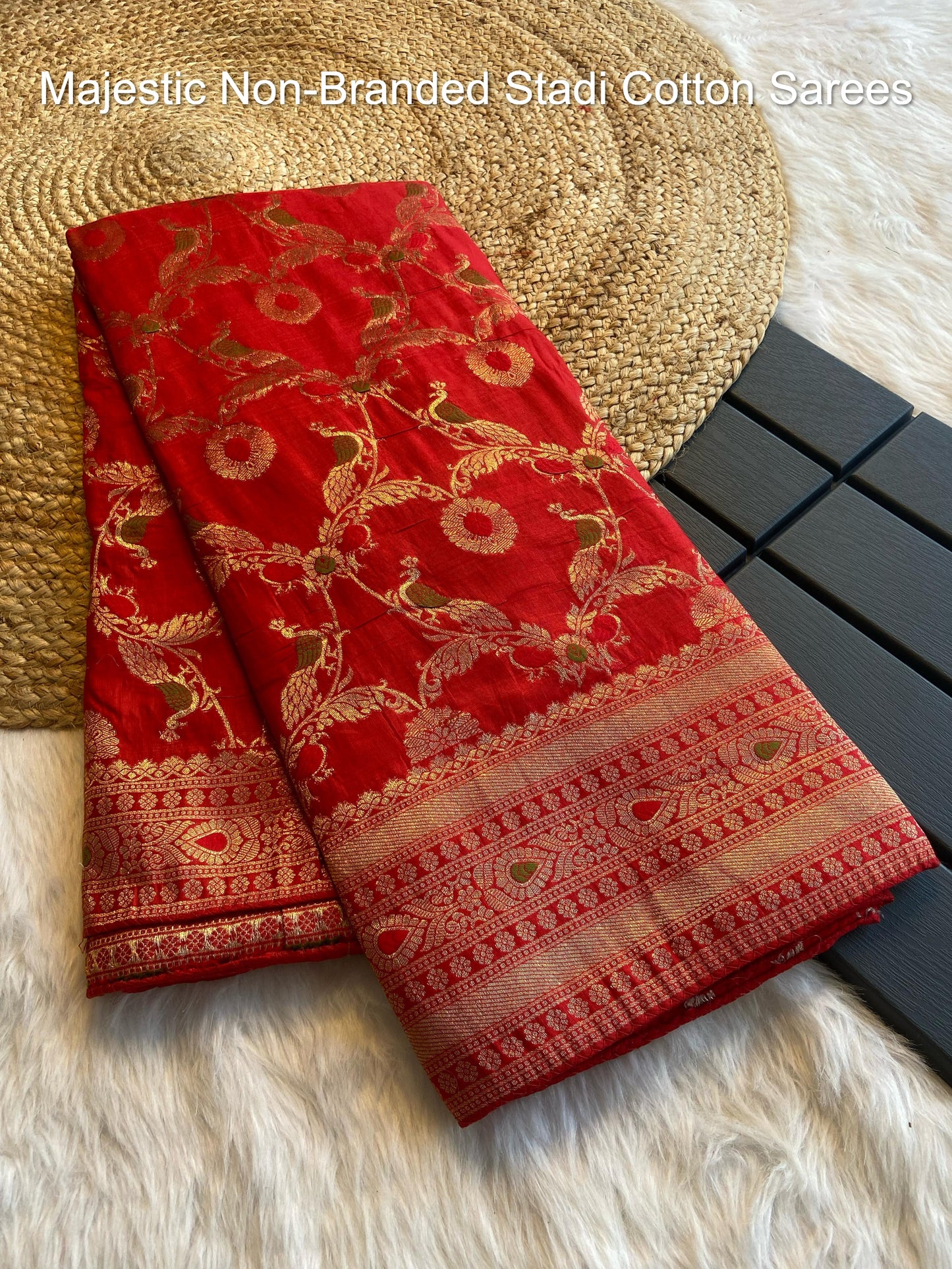 Majestic Non-Branded Stadi Cotton Sarees