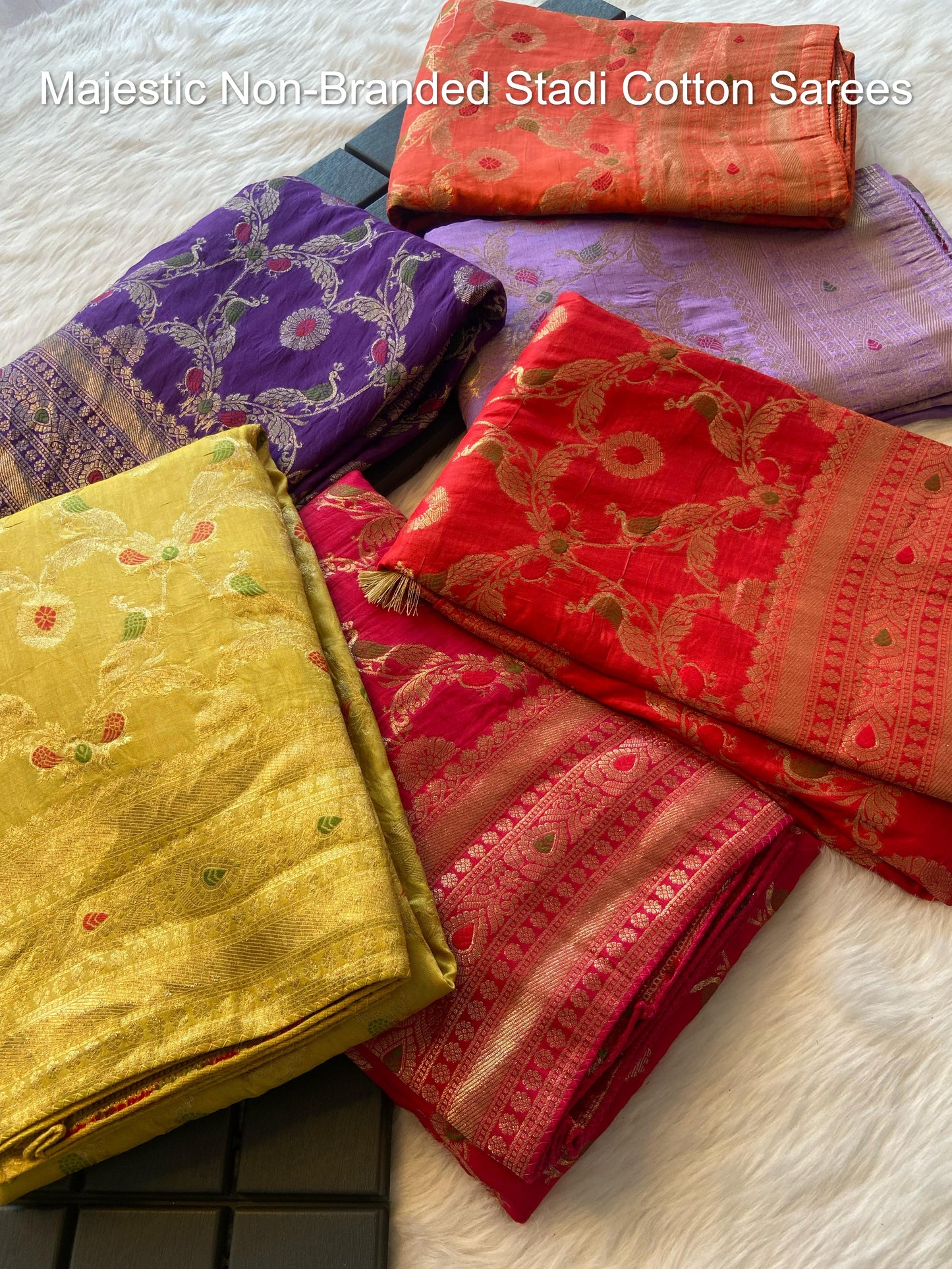 Majestic Non-Branded Stadi Cotton Sarees