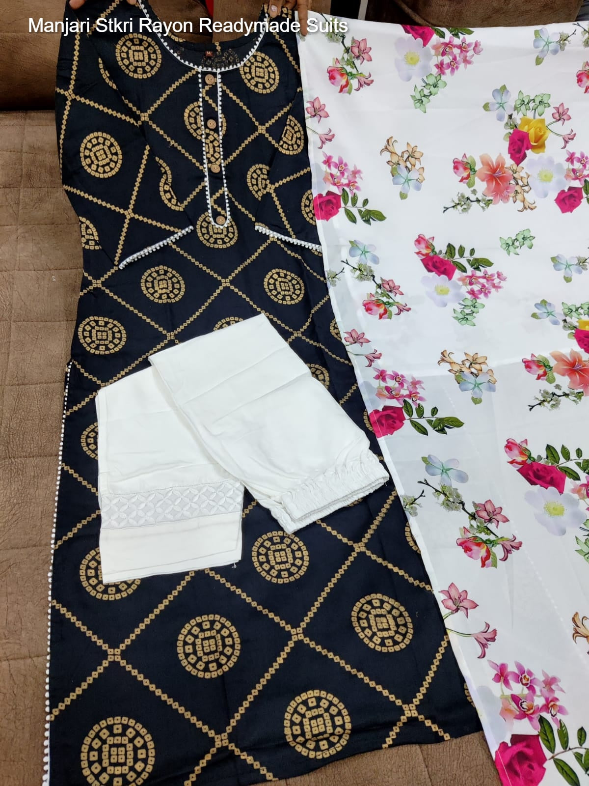 Manjari Stkri Rayon Readymade Suits