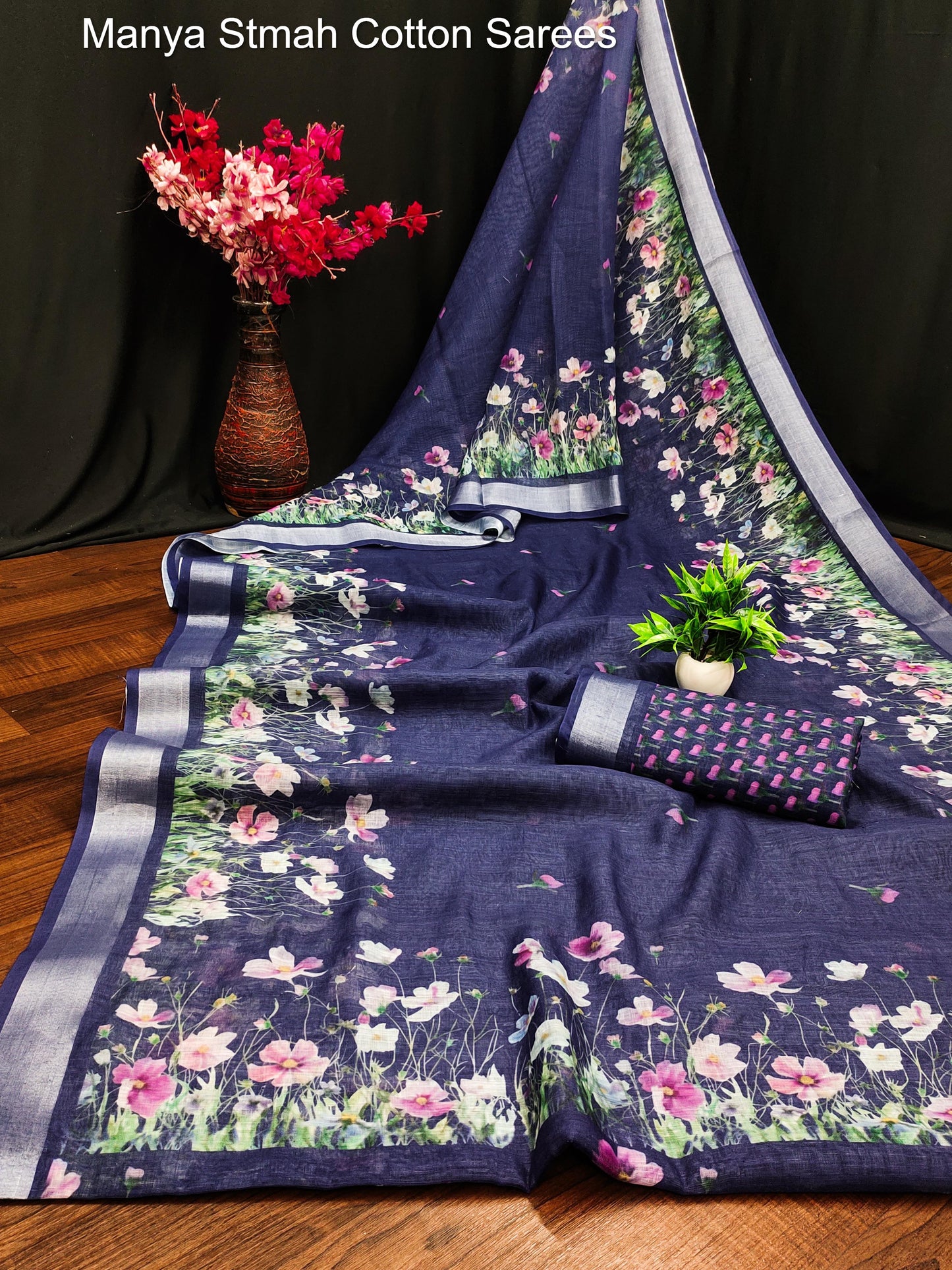 Manya Stmah Cotton Sarees