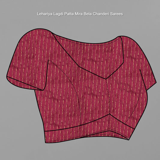 Mb042 Lehariya Lagdi Patta Mira Bela Chanderi Sarees