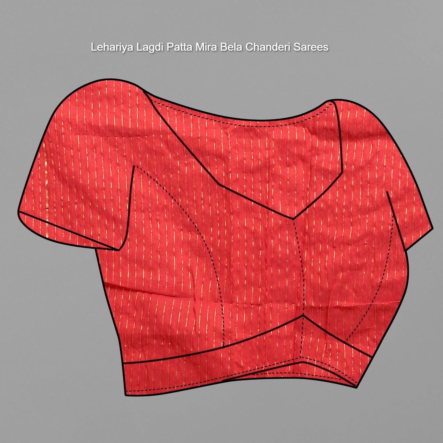 Mb046 Lehariya Lagdi Patta Mira Bela Chanderi Sarees