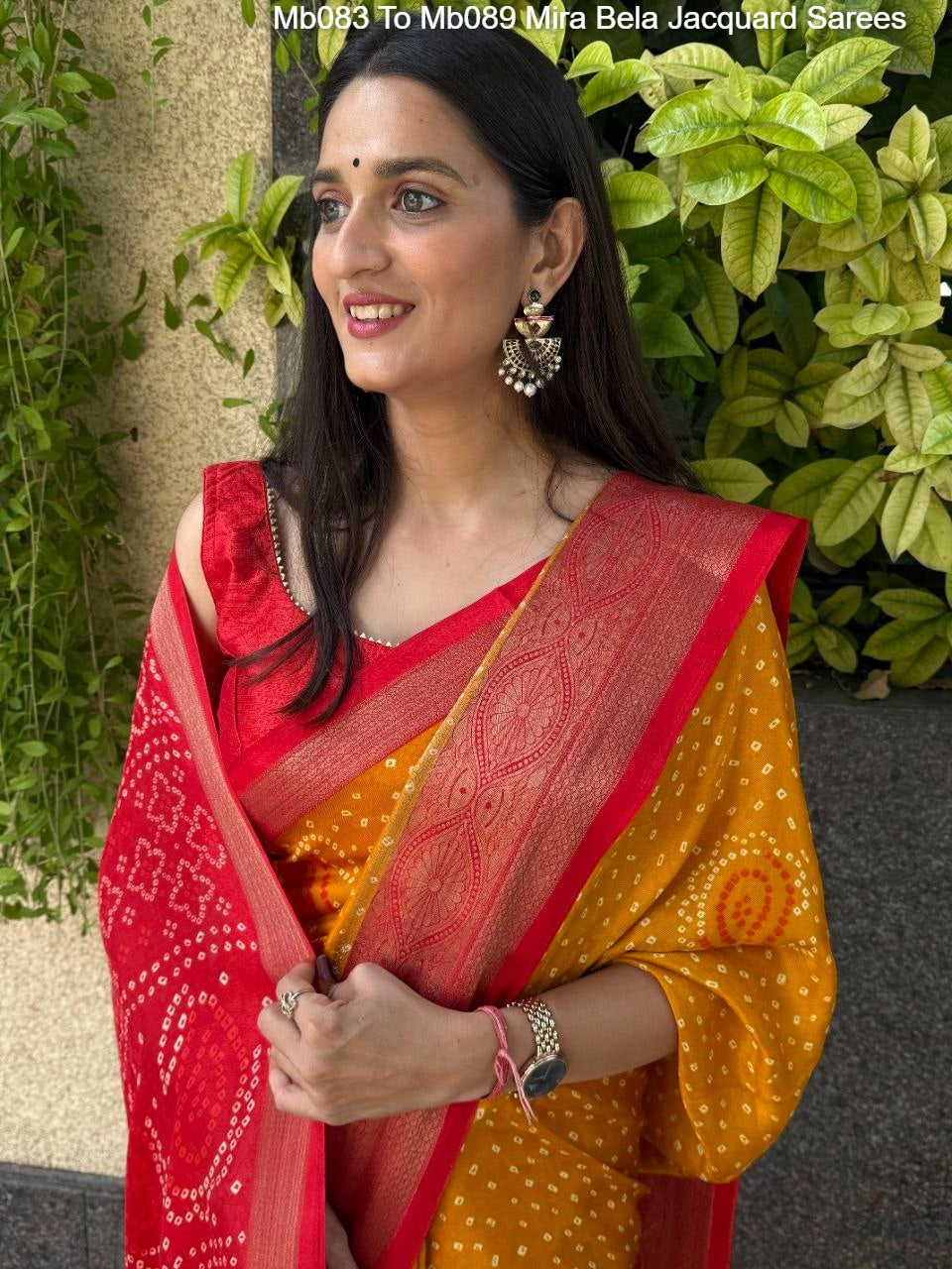 Mb083 To Mb089 Mira Bela Jacquard Sarees