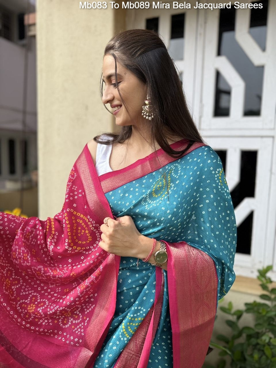 Mb083 To Mb089 Mira Bela Jacquard Sarees