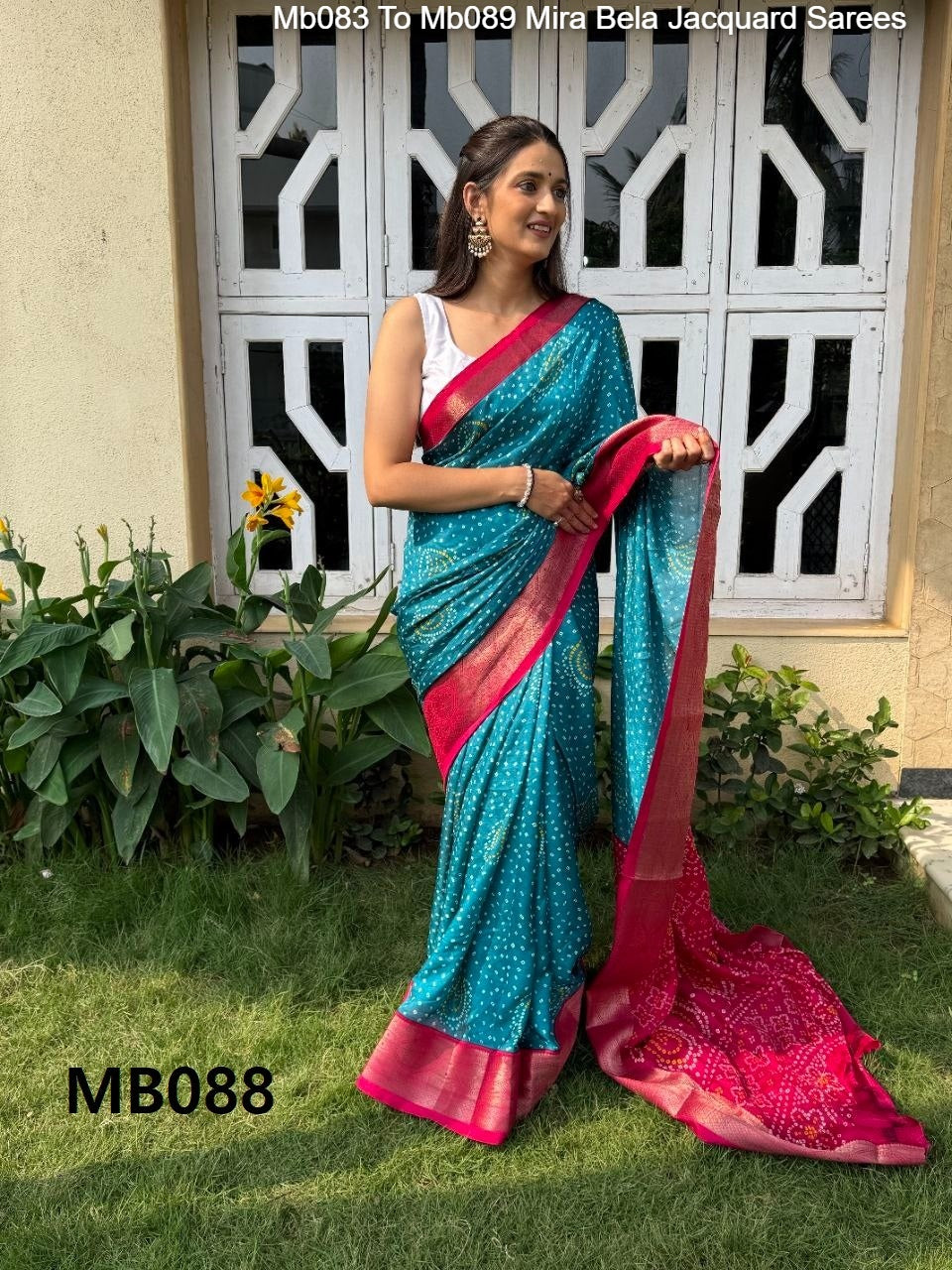 Mb083 To Mb089 Mira Bela Jacquard Sarees