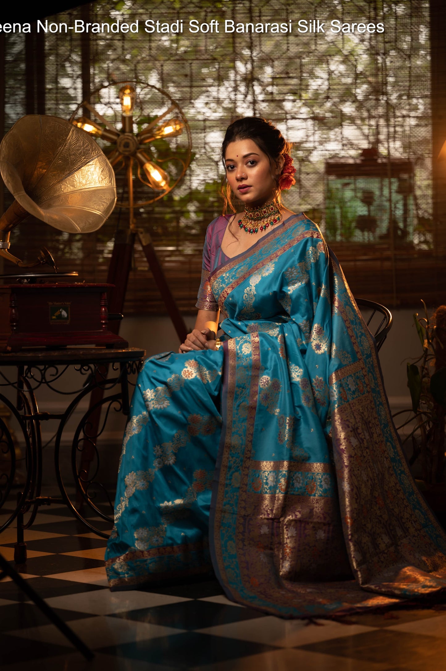 Meena Non-Branded Stadi Soft Banarasi Silk Sarees