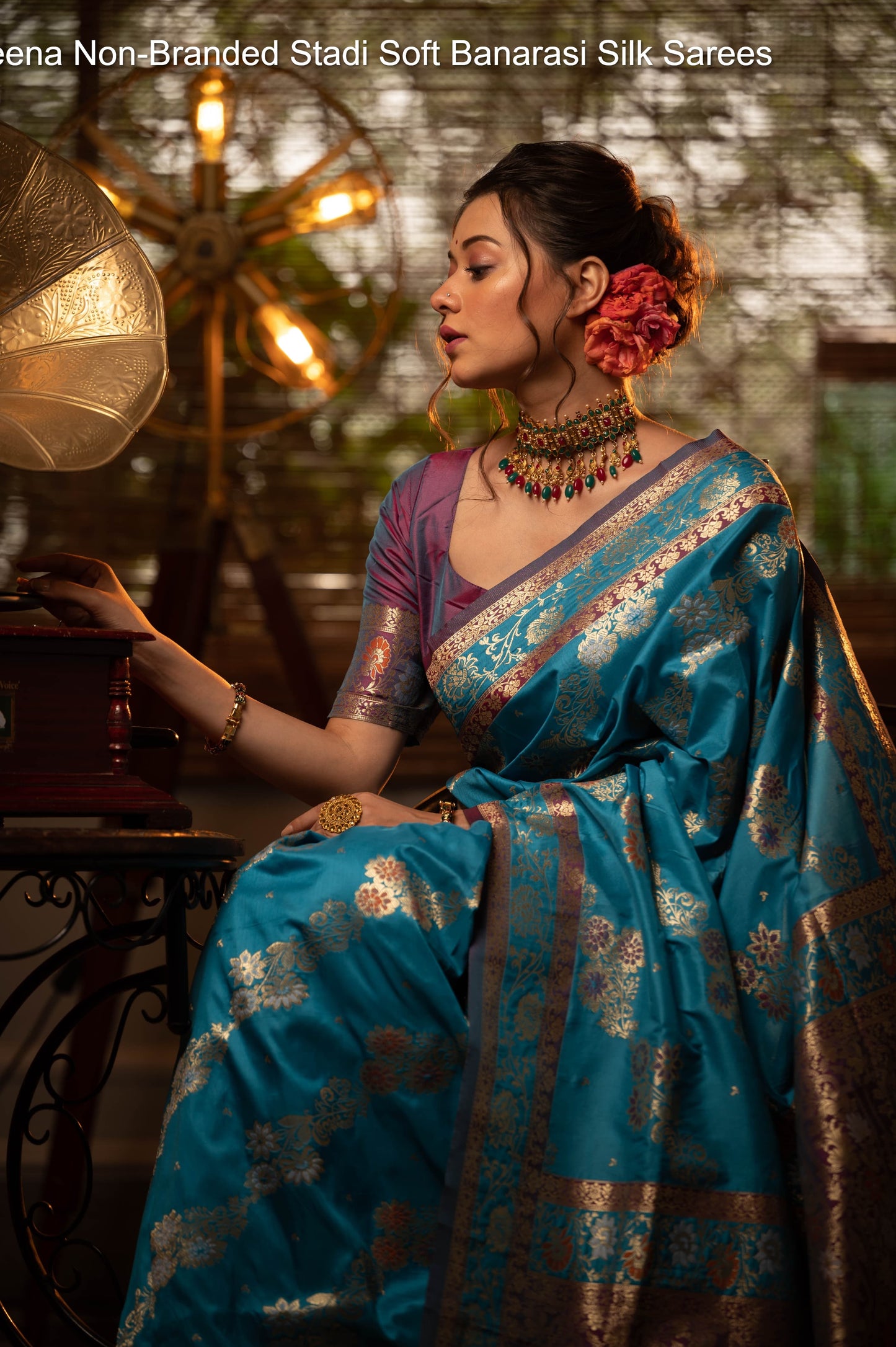 Meena Non-Branded Stadi Soft Banarasi Silk Sarees