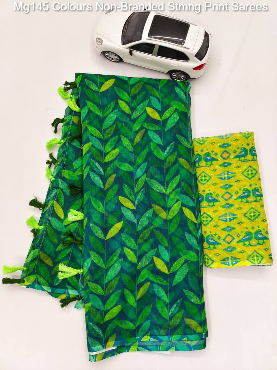 Mg145 Colours Non-Branded Stmng Print Sarees