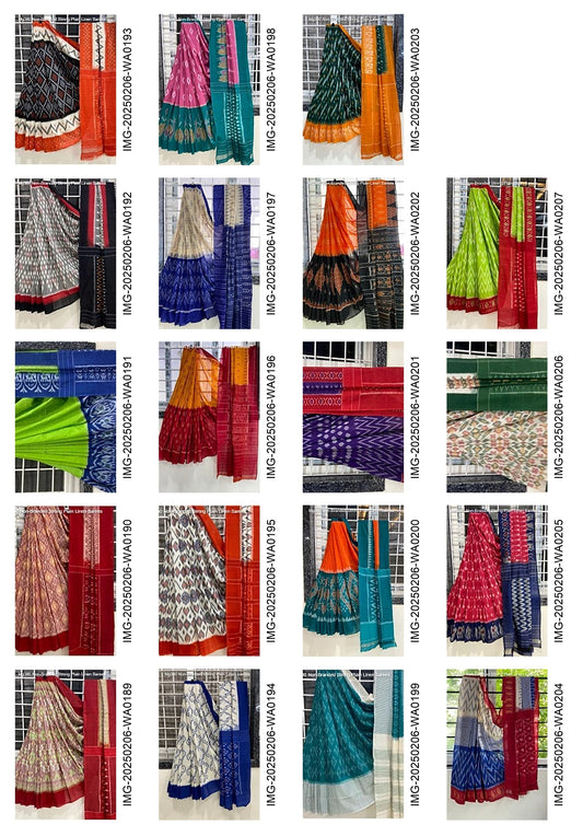 Mg380 Non-Branded Stmng Plain Linen Sarees