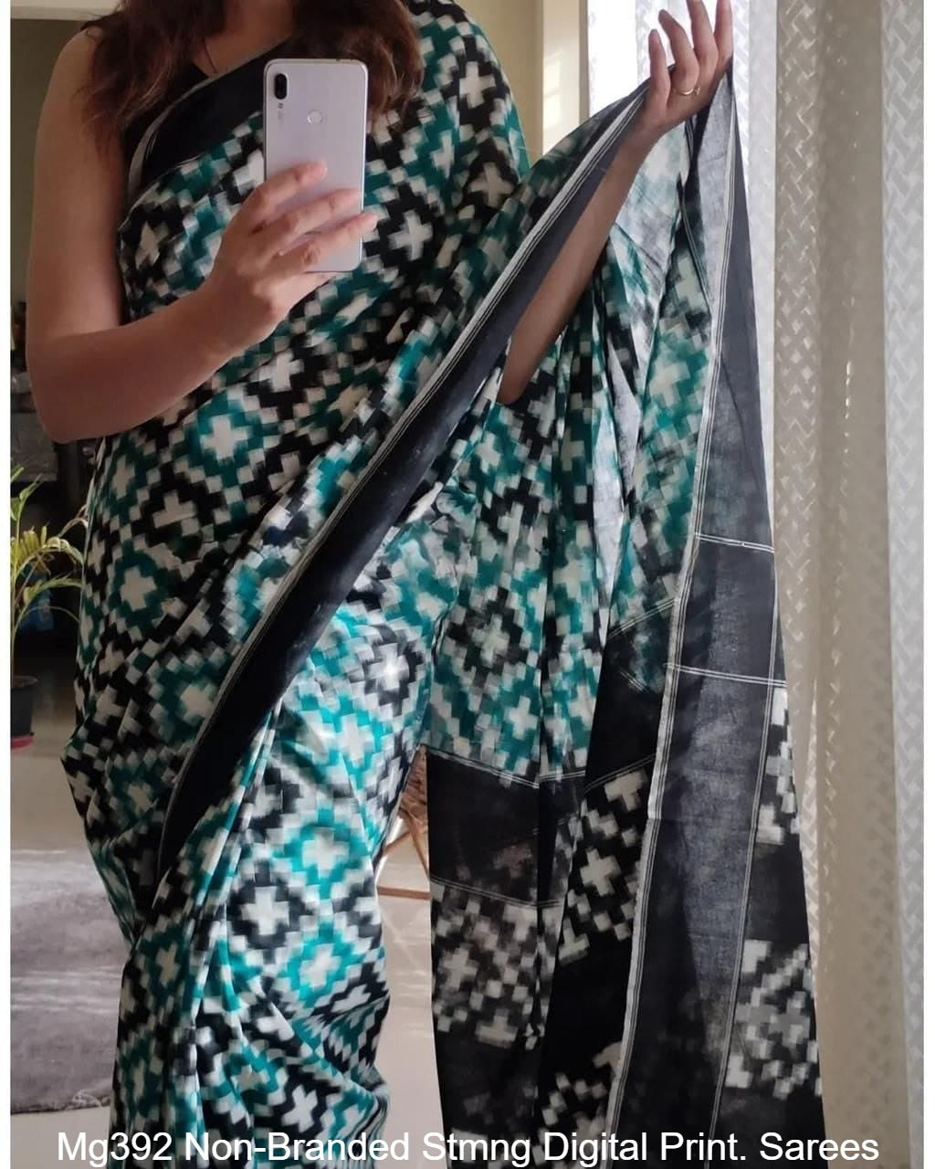 Mg392 Non-Branded Stmng Digital Print. Sarees