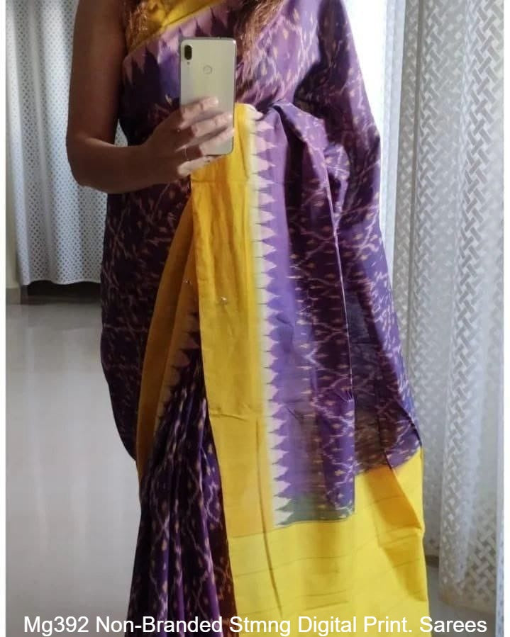 Mg392 Non-Branded Stmng Digital Print. Sarees