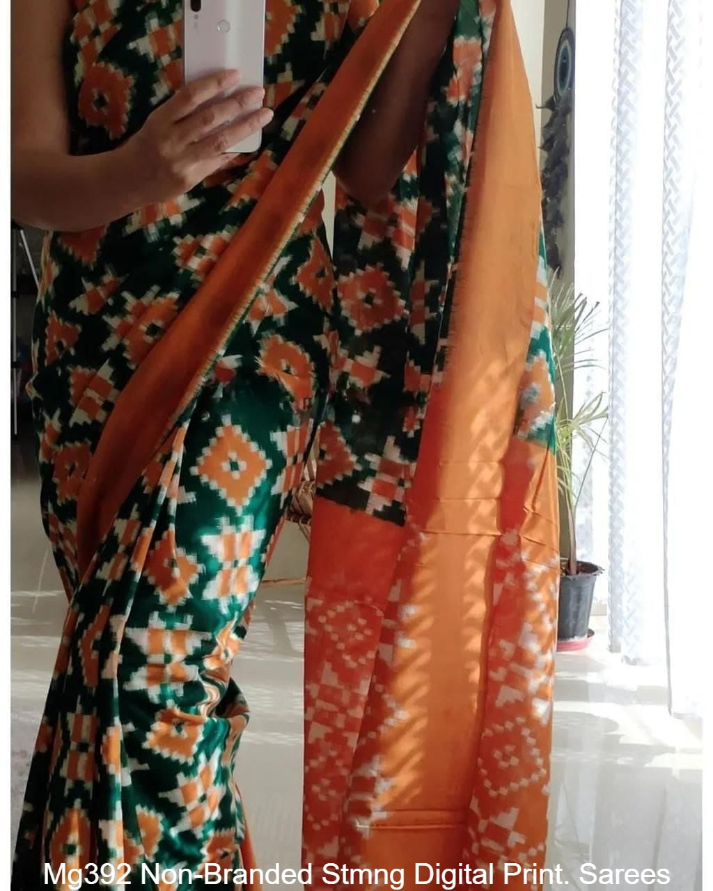 Mg392 Non-Branded Stmng Digital Print. Sarees