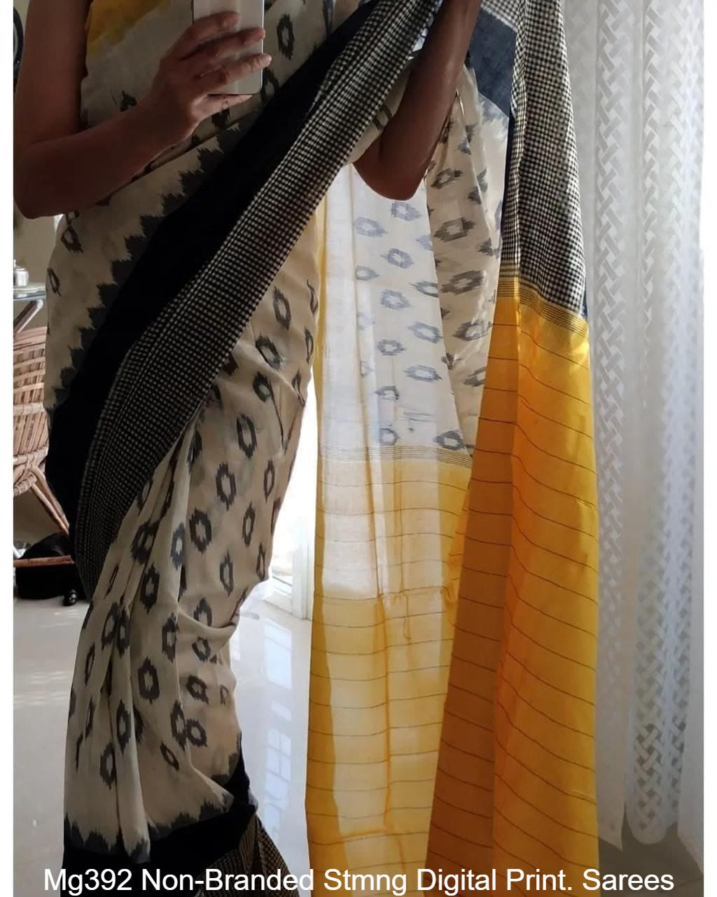 Mg392 Non-Branded Stmng Digital Print. Sarees